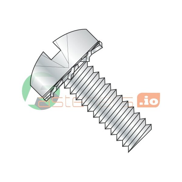 Newport Fasteners #8-32 x 1/4 in Combination Phillips/Slotted Pan Machine Screw, Zinc Plated Steel, 10000 PK 993313 - main